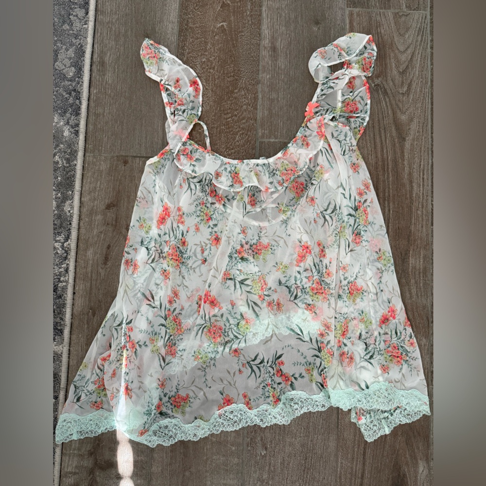 Victoria's Secret Floral Print IntimateTop